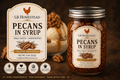 Pecans in Syrup (Wet Pecans) 8 oz